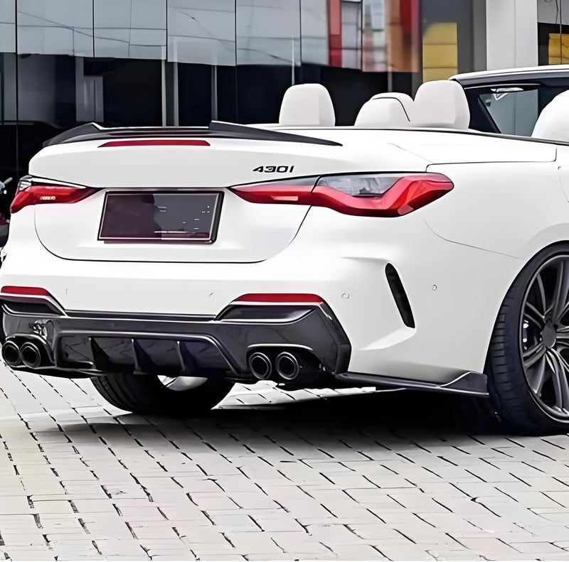 NeespoC Rear Trunk Spoiler Wing ABS Fit for BMW 4 Series G23 Convertible 2021-2025 430i/ M440i PSM Style Decklid Lip Exterior Accessories(Glossy Black) - Image 5